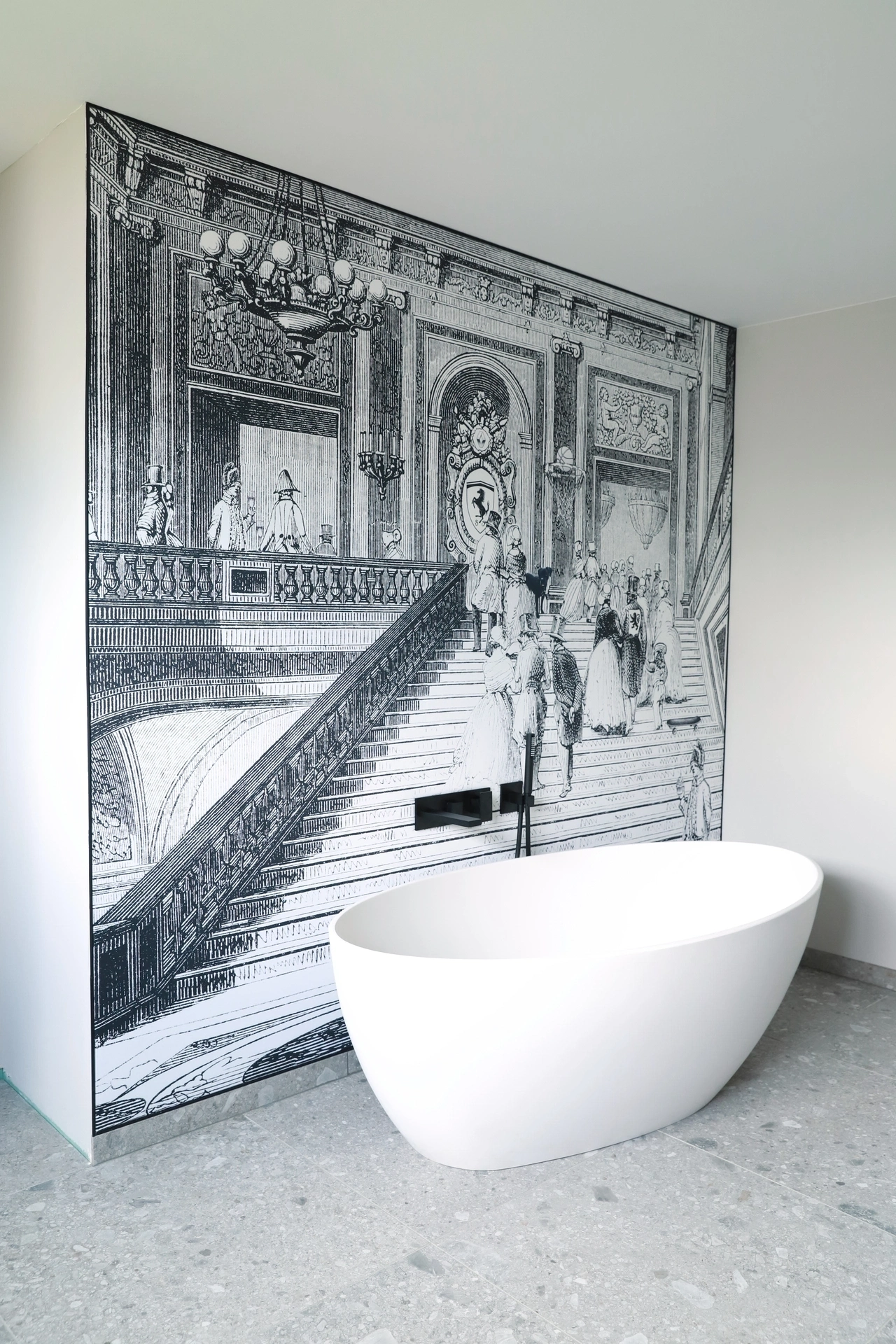 Mur tendu - Réalisation Acoudeco